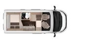Grundriss Nacht Knaus BoxLife 540 MQ Platinum Selection *Hubbett*