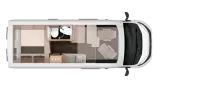 Grundriss Tag Knaus BoxLife 600 DQ Platinum Selection
