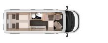 Grundriss Nacht Knaus BoxTime 630 ME
