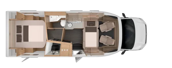 Nachtgrundriss Knaus Sky TI 700 DX Nachtgrundriss Knaus Sky TI 700 DX