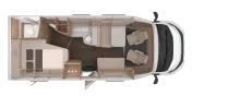 Grundriss Tag Knaus L!VE TI 650 MF Platinum Selection TV-Paket, Automatik uvm.