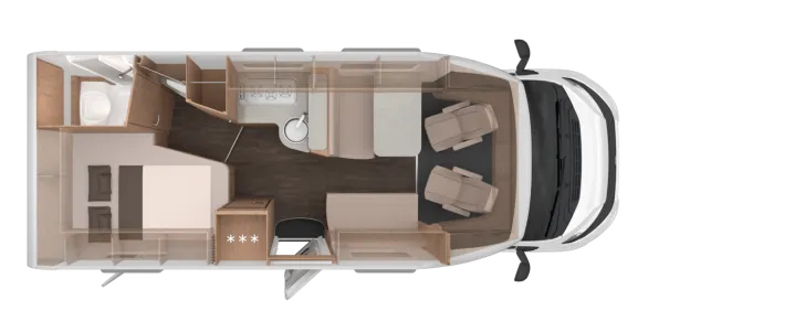Grundriss Tag Knaus L!VE TI 650 MF Platinum Selection *Automatik*