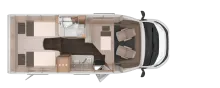 Grundriss Nacht Knaus L!VE TI 650 MEG Platinum Selection Im Zulauf!