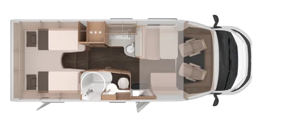 Tagesgrundriss Knaus L!VE WAVE 700 MEG Tagesgrundriss Knaus L!VE WAVE 700 MEG