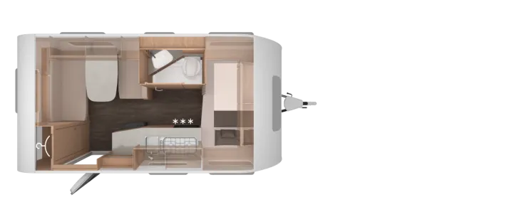 Grundriss Tag Knaus Sport 420 QD Platinium Paket