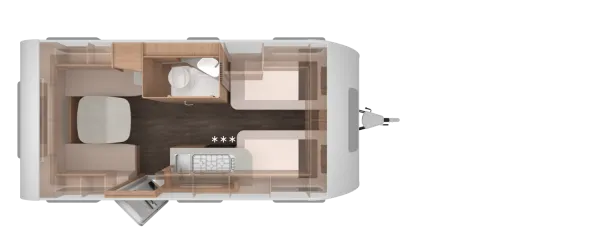 Tagesgrundriss Knaus Sport 460 EU Tagesgrundriss Knaus Sport 460 EU