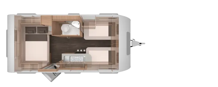 Grundriss Nacht Knaus Sport 460 EU 1.800 kg, Rollbett