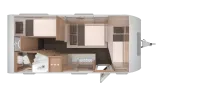 Grundriss Nacht Knaus Sport 500 KD *Platinum Paket*