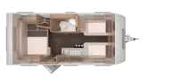 Grundriss Nacht Knaus Sport 500 EU Auflastung 1.800 kg
