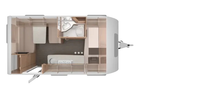 Grundriss Tag Knaus Südwind 420 QD Black Selection