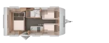 Grundriss Nacht Knaus Südwind 460 EU Black Selection Auflastung 1.700 kg, Mod. 2027