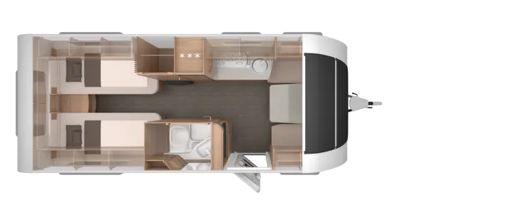 Grundriss Tag Knaus Südwind 540 UE Black Selection Fußbodenheizung, Tellerfedern