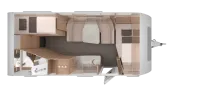 Grundriss Tag Knaus Südwind 580 QS Black Selection Active Rock, Bluetooth Sounds.