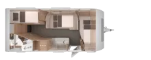 Grundriss Nacht Knaus Südwind 580 QS Black Selection