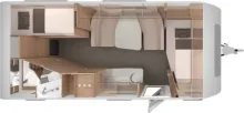 Grundriss Tag Knaus Südwind 580 QS - 60 YEARS Top Ausgestattet