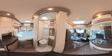 360° Innenansicht Malibu Van diversity 600 DB K Backofen Combi 6DE WINTER