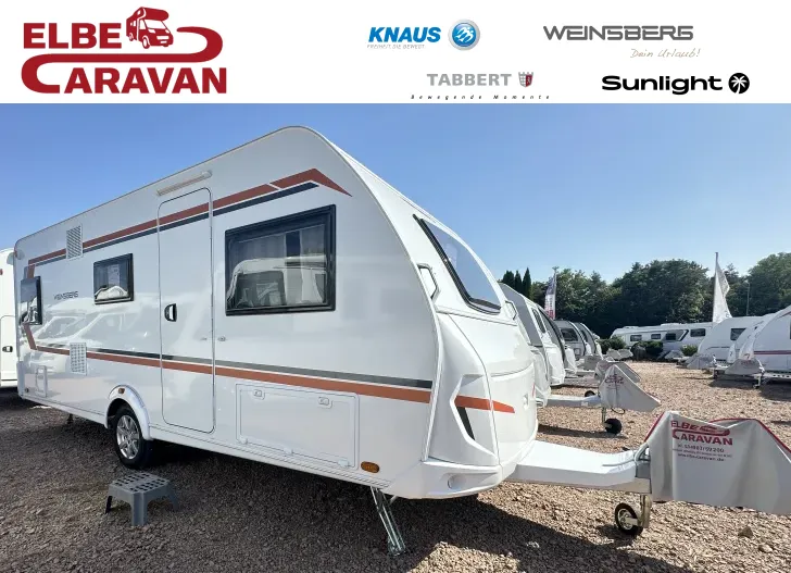 Fahrzeugbild Weinsberg CaraOne 550 QDK Auflastung 1.700 kg #1