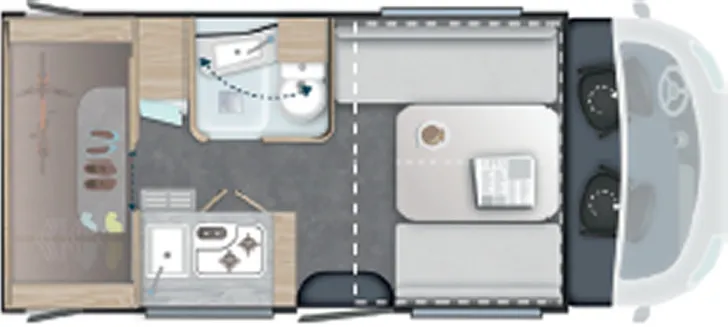 Grundriss Tag Challenger X Open Edition X250 Automatik Safety Paket 2026