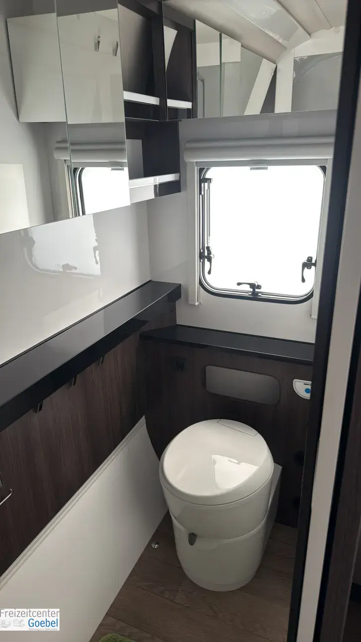Toilette Hobby Prestige 720 WQC Backofen