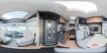 360° Innenansicht Dethleffs Globebus Performance 4x4 T 46 *MJ 2027*