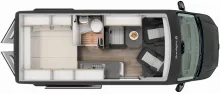 Grundriss Tag Sunlight Ibex 604D VW