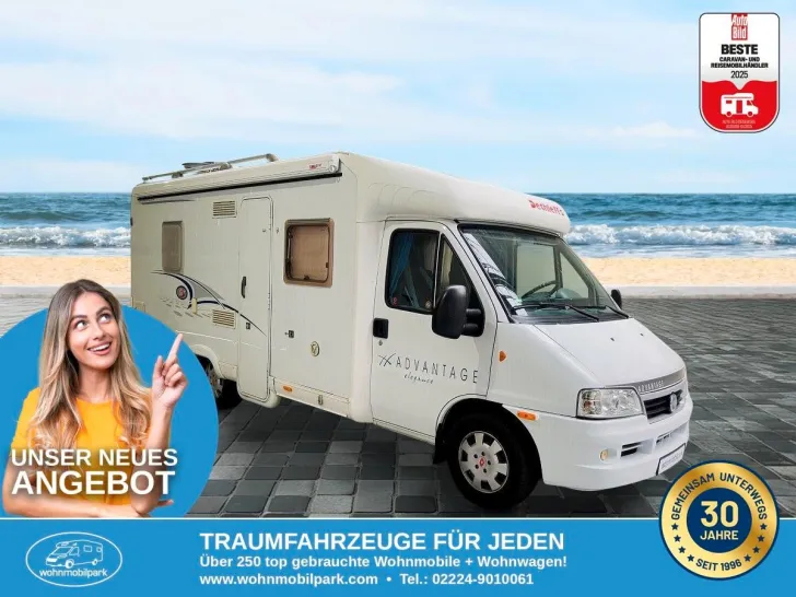 Fahrzeugbild Dethleffs T 6501 Advantage/Festbett/Klima/Markise #1