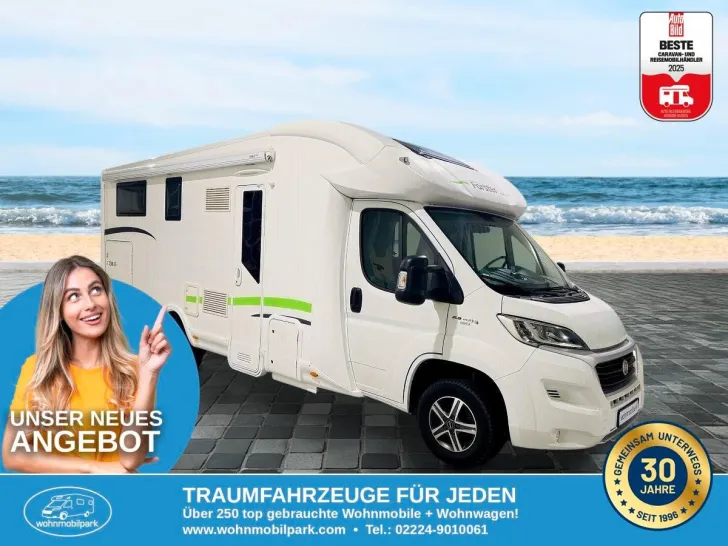 Fahrzeugbild Forster T 738 EB / Einzelbetten + Hubbett/Solar #1