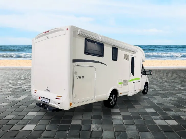 Fahrzeugbild Forster T 738 EB / Einzelbetten + Hubbett/Solar #4