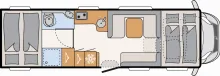 Grundriss Tag Dethleffs XL A 7872-2