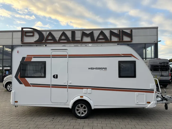 Seitlich Weinsberg CaraOne 450 FU Edition [HOT] ATC 1,4t Fahrradträger