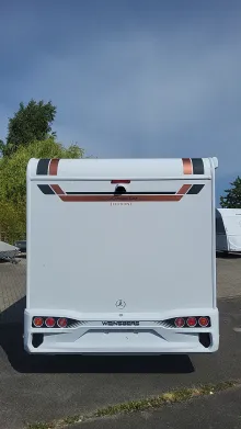 Frontal Hinten Weinsberg CaraCompact 640 MEG Suite EDITION [PEPPER] Hot Pepper & Licht Paket