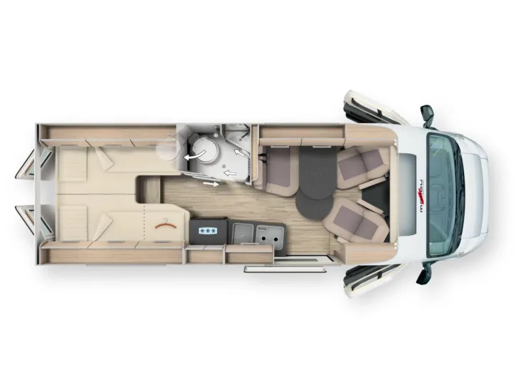 Fahrzeugbild Malibu Van first class - two rooms GT skyview 640 LE RB #8