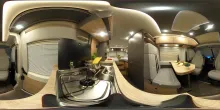 360° Innenansicht Malibu Van first class - two rooms GT skyview 640 LE RB Fiat (752)