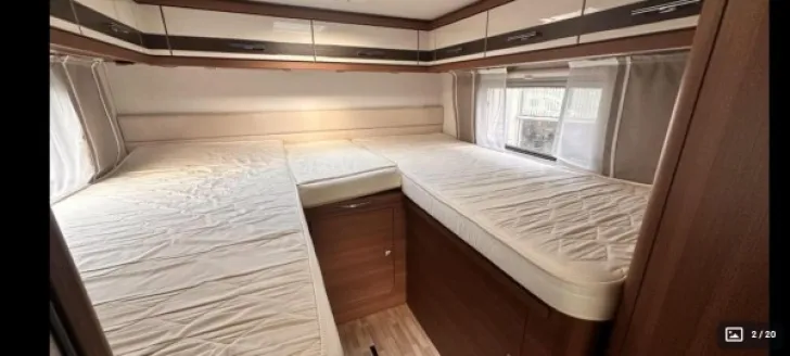 Grundriss Nacht LMC Cruiser 662 G Edition 60 Autom. erstklass. Z