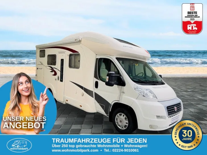 Fahrzeugbild Eura Mobil Profila RS 660 HB/Festbett+Hubbett/Garage/Klima #1