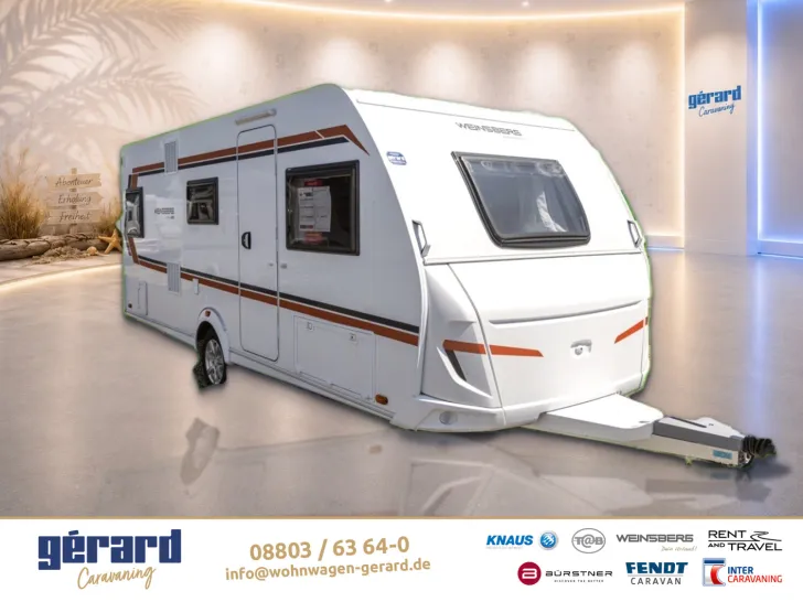 Fahrzeugbild Weinsberg CaraOne EDITION HOT 550 QDK 3-er Stockbett, Aktionspreis #1