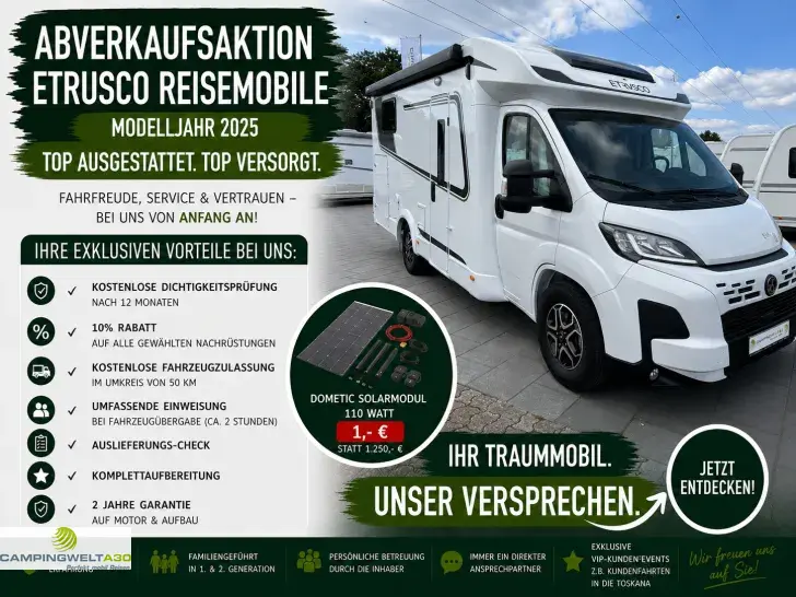 Fahrzeugbild Etrusco T 6900 SB*COMPLETE*MARKISE*AUTOM.* #1