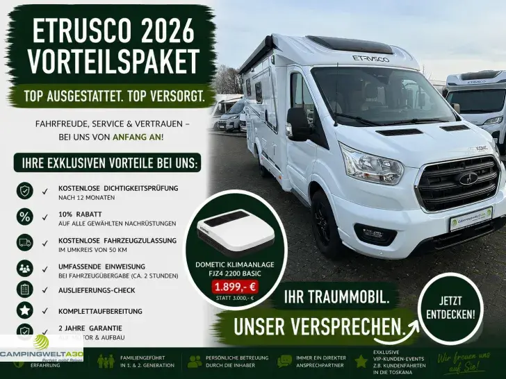 Fahrzeugbild Etrusco V 6.6 SF*2026*Complete*Autom.*Remis*Markise* #1