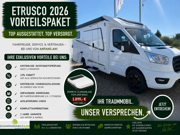 Fahrzeugbild Etrusco V 6.8 SCF*2026*COMPLETE*AUTOM.* #1