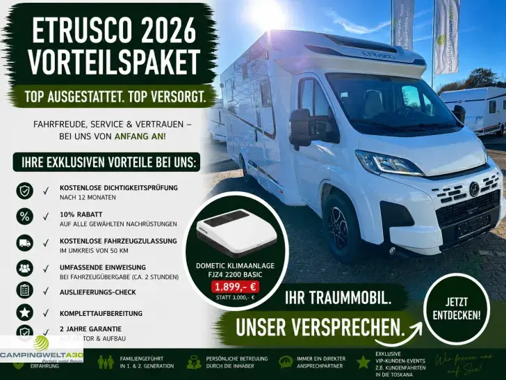 Fahrzeugbild Etrusco T 7400 SB*AUTOM.*MULTIMEDIA*RFK*2026* #1
