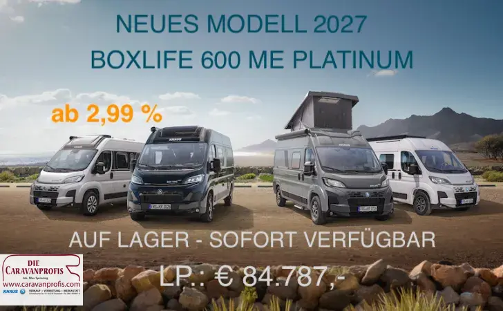 Fahrzeugbild Knaus BoxLife 600 ME Platinum Selection Automatik 2027 #1