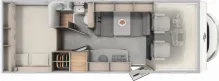 Grundriss Tag Carado pro A 464 Citroen