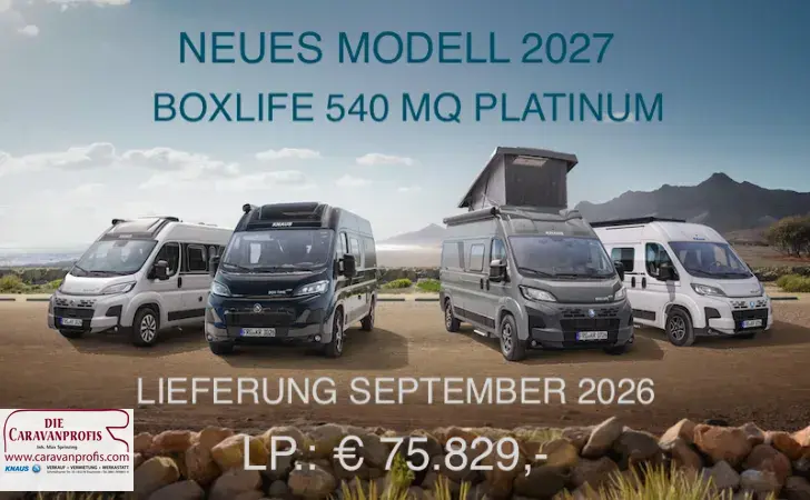 Fahrzeugbild Knaus BoxLife 540 MQ Platinum Selection sturmblau Lithium180 #1