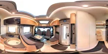 360° Innenansicht Hymer B-Klasse MC T 600 Premium-Line, Arktis-Paket, 5G