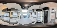 360° Innenansicht Chausson Teilintegriert 747 GA Klimaanlage / 4.250kg Maxi