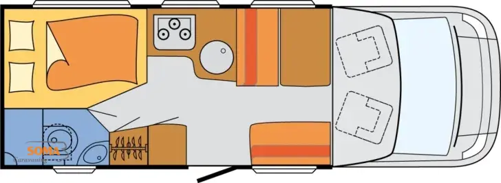 Grundriss Tag Carado T 348
