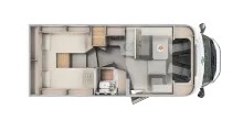 Grundriss Tag Carado T 328 Vorlauf! Messepreis anfragen
