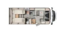 Grundriss Tag Carado T 447 Vorlauf! Messepreis anfragen