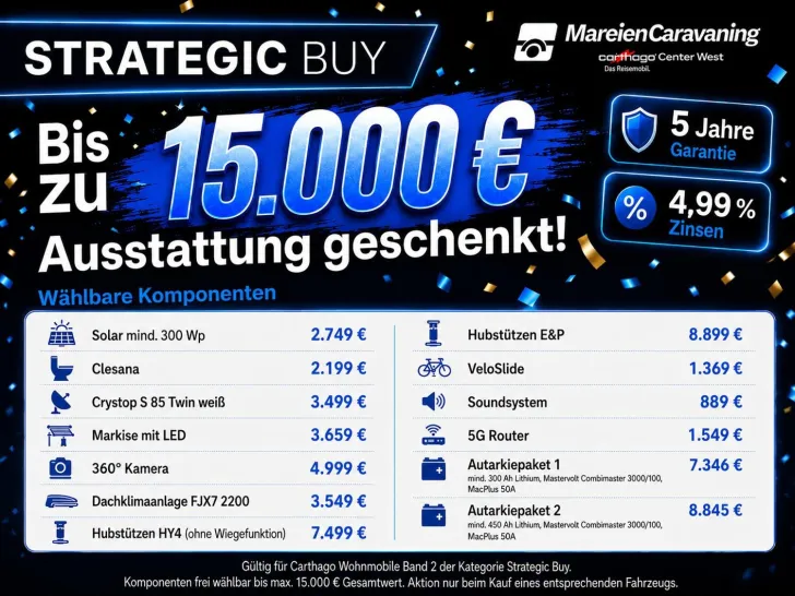 Fahrzeugbild Carthago chic e-line I 61 XL LE Strategic Buy (330) #4