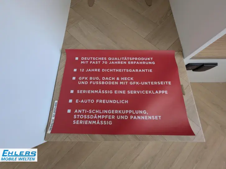 Fahrzeugbild LMC e-dero 470 K 1100kg/Etagenbetten/GFK/Antischlingerkupplung #20